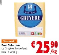 Boni selection le gruyère switzerland-Boni