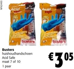 Busters huishoudhandschoen acid safe