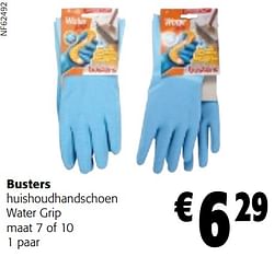 Busters huishoudhandschoen water grip