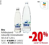 Bru lichtbruisend natuurlijk mineraalwater-Bru