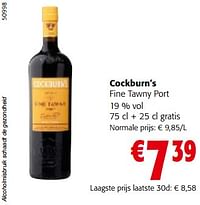 Cockburn’s fine tawny port-Cockburn