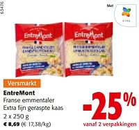 Entremont franse emmentaler extra fijn geraspte kaas-Entre Mont