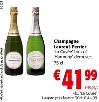 Champagne laurent-perrier la cuvée brut-Champagne