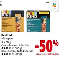 Promoties Be-kind alle repen -  Be-Kind  - Geldig van 11/09/2024 tot 24/09/2024 bij Colruyt