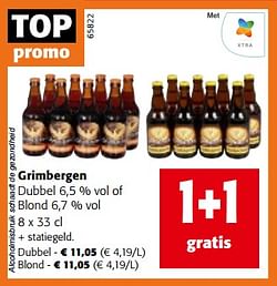 Grimbergen dubbel of blond