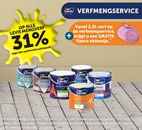 Op alle levis mengverf 31% lager dan aanbevolen adviesprijs-Levis