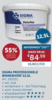 Sigma professionele binnenverf-Sigma