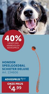 Honden speelgoedbal schieter deluxe-Huismerk - Zelfbouwmarkt