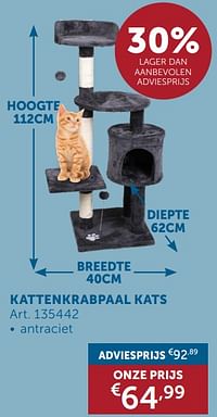 Kattenkrabpaal kats-Huismerk - Zelfbouwmarkt