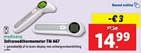 Promoties Infraroodthermometer tm a67 - Medisana - Geldig van 18/09/2024 tot 24/09/2024 bij Lidl