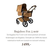 Bugaboo fox 5 noir-Bugaboo