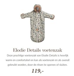 Elodie details voetenzak