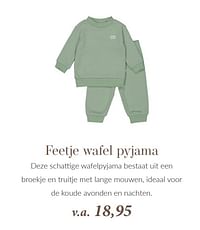 Feetje wafel pyjama-Feetje