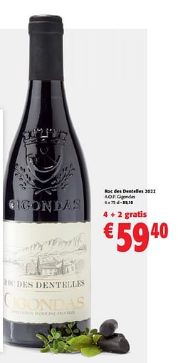 Roc des dentelles 2022 a.o.p. gigondas