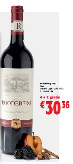 Roodeberg 2022 kwv western cape