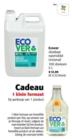 Ecover vloeibaar wasmiddel universal