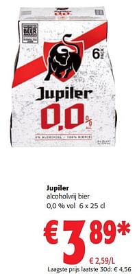 Jupiler alcoholvrij bier-Jupiler