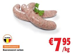 Boerenworst varken