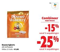 Douwe egberts koffiepads mildou-Douwe Egberts