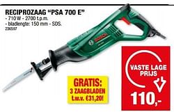 Bosch reciprozaag psa 700 e