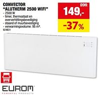 Eurom convector alutherm 2500 wifi-Eurom