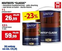 Houtbeits classic-Linitop