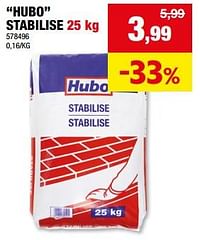 Hubo stabilise-Huismerk - Hubo 