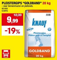 Pleistergips goldband-Knauf