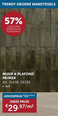 Muur + plafond primer-Huismerk - Zelfbouwmarkt