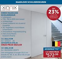 Xinnix naadloze schilderdeur-Xinnix