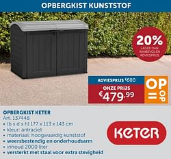 Opbergkist keter