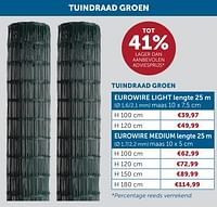 Tuindraad groen eurowire light-Huismerk - Zelfbouwmarkt