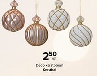 Promoties Deco kerstboom kerstbal - Huismerk - Euroshop - Geldig van 10/09/2024 tot 31/12/2024 bij Euro Shop