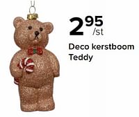 Deco kerstboom teddy-Huismerk - Euroshop