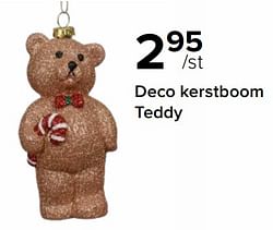 Deco kerstboom teddy