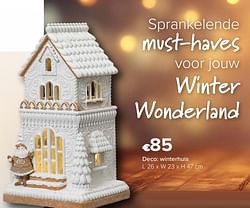 Deco winterhuis