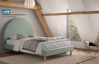 Gestoffeerd bed-Huismerk - Euroshop