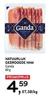 Promoties Natuurlijk gedroogde ham ganda - Ganda - Geldig van 11/09/2024 tot 24/09/2024 bij Alvo