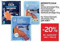 Noorse atlantische zalmsneetjes-Boni