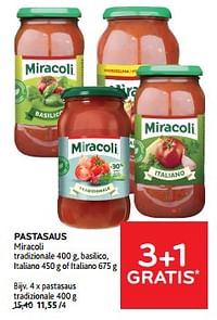 Pastasaus tradizionale-Miracoli