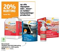 Aquaplan dak-dicht dakcoating waterdicht-Aquaplan