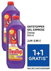 Ontstopper gel express destop-Destop