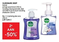 Vloeibare zeep dettol hydrating aloe vera-Dettol