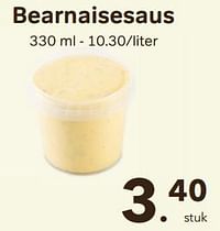 Bearnaisesaus-Huismerk - Bon