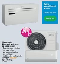 Qlima split-unit airco sc 6053-Qlima 