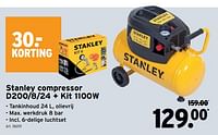 Stanley compressor d200-8-24 + kit-Stanley