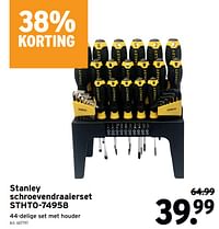 Stanley schroevendraaierset stht0-74958-Stanley