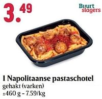 1 napolitaanse pastaschotel gehakt varken-Huismerk - Buurtslagers