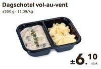 Dagschotel vol-au-vent-Huismerk - Bon