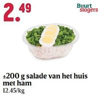 Salade van het huis met ham-Huismerk - Buurtslagers